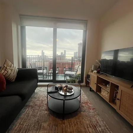 Lejlighed Stunning View 10th Floor 1 Bed With Large Balcony! -access To A Free Gym Manchester