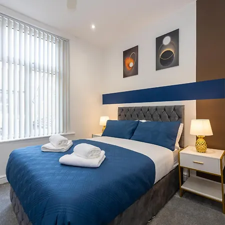 Nyaraló Collegehouse-businessready-freeparking&wifi Manchester