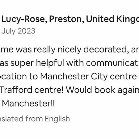 Spacious & Cozy In Salford בית נופש *