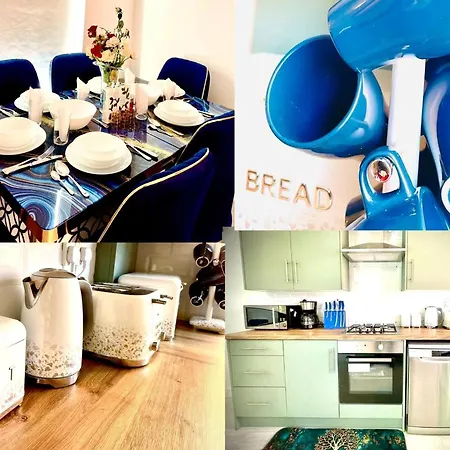 Stylish 3 Bdr House With Free Parking Near Hulme 度假居 曼彻斯特