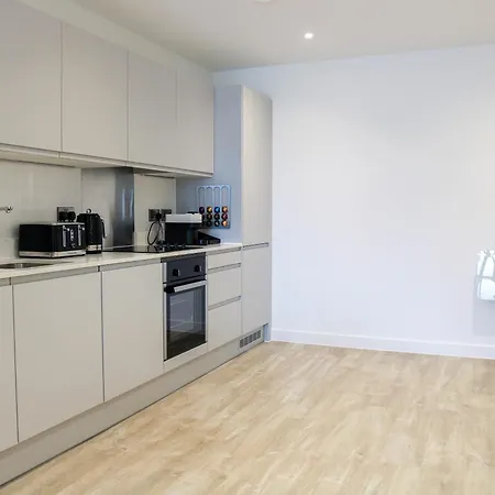 Slate 1br & Views Apartmán Manchester