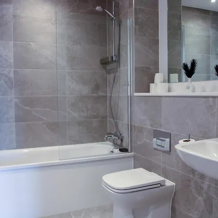 Slate 1br & Views Apartmán Manchester