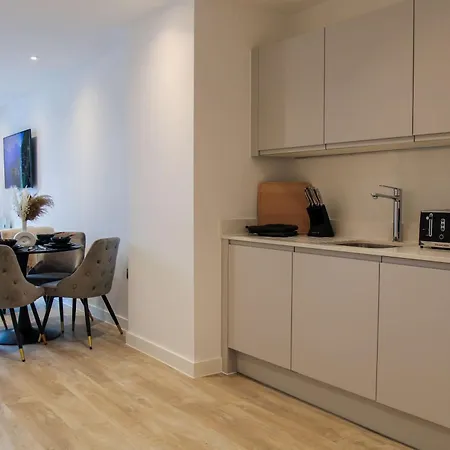 Slate 1br & Views Apartmán Manchester