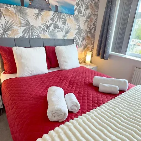 Διαμέρισμα Contractor Stays, Fast Wifi, Free Parking, Work *