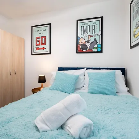 Apartamento Lux Livin' - Luxury 2 Bed Centre Free Parking Mánchester