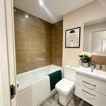 1br By Ankers Short Term Salford Easy Transport Connections Apartament