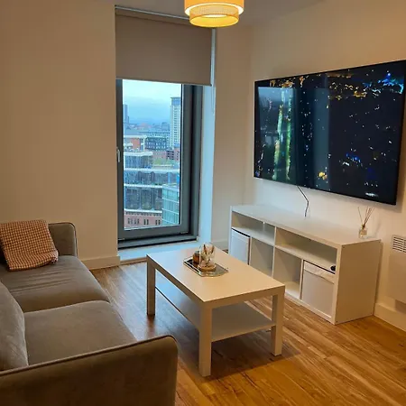 Luxepoint A Luxurious1-bed Flat With Gym And Cinema * Manchester