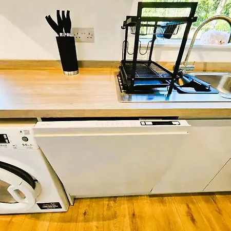 펜션 3br House-apartment-free Parking-manchester Airport 맨체스터