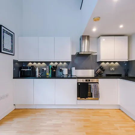 아파트 Stunning Duplex In Manchester, Workspace For Professionals 맨체스터
