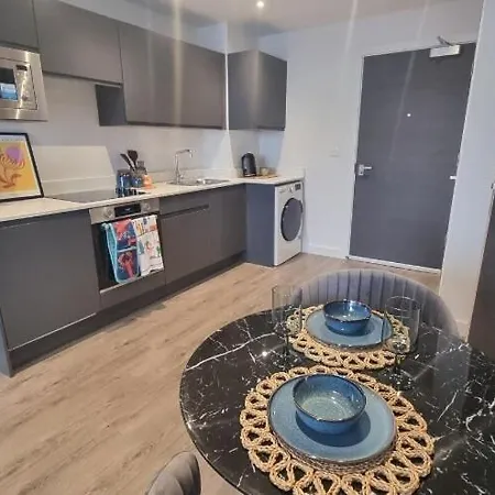 Stylish One Bedroom Flat * マンチェスター