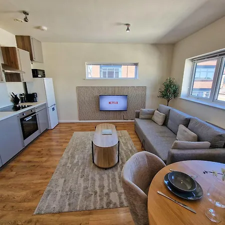 2 Bed Centre Flat Free Parking Prázdninový dům