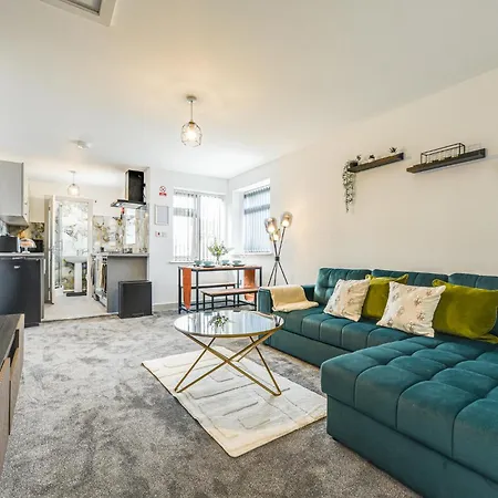 Apartmán 2 Flats Near Coop Arena & Etihad Stadium Manchester
