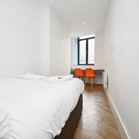 Appartement Sleek 2bed Flat In W Security Manchester