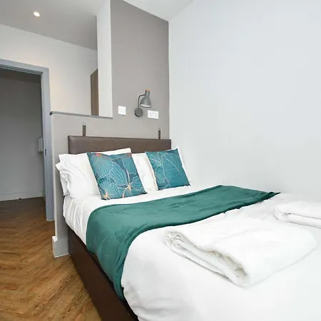 Lägenhet Modern & Bright 2 Bed Flat In Manchester