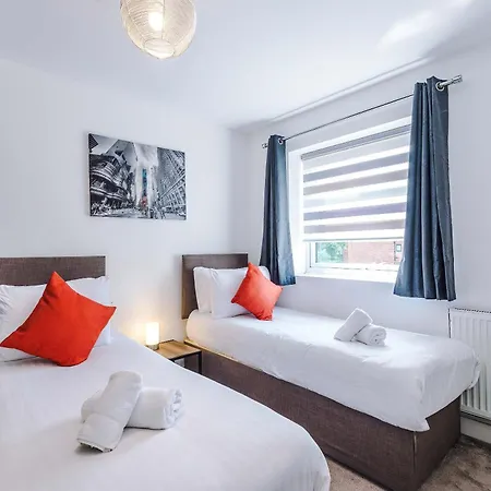 Nyaraló Large 4bedroom 4bathroom Townhouse By Coop Live Arena Manchester