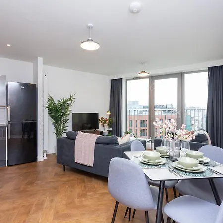 Ancoats Iv - 2 Bedrooms - 1 Bathroom - Concierge 아파트 맨체스터