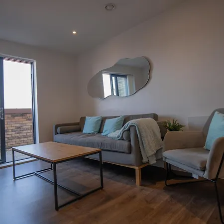 Luxury 2 Bed Penthouse Large Balcony Apartmán