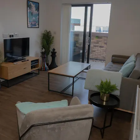 Luxury 2 Bed Penthouse Large Balcony * Manchester