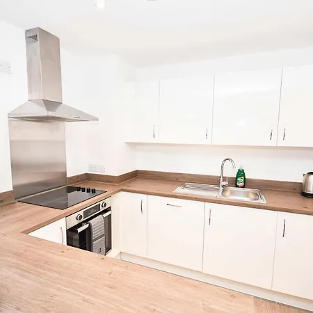 Apartman Spacious & Contemporary 1bed Manchester