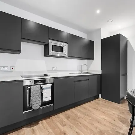 3 Bed Greengate Flat Centre Apartmán *