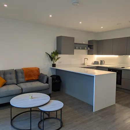 New 1br Gym Roof Terrace Lounge 아파트 맨체스터