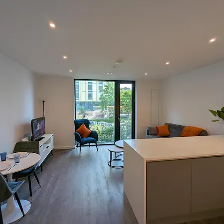 New 1br Gym Roof Terrace Lounge Apartmán