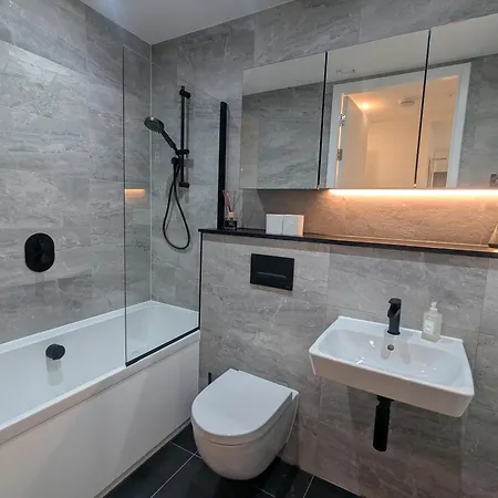 아파트 New 1br Gym Roof Terrace Lounge 맨체스터