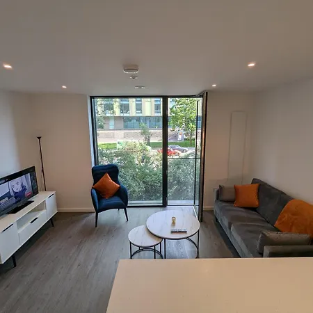 New 1br Gym Roof Terrace Lounge Appartement Manchester
