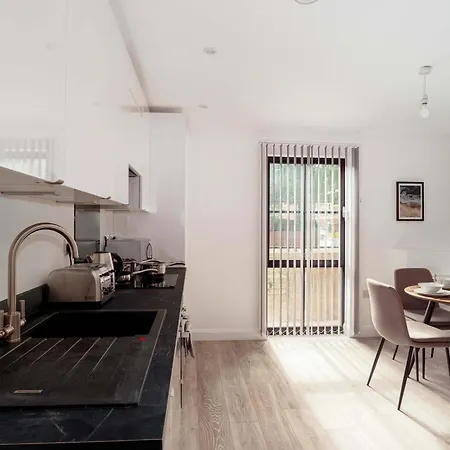 Lägenhet Contemporary 2bed Near Etihad *