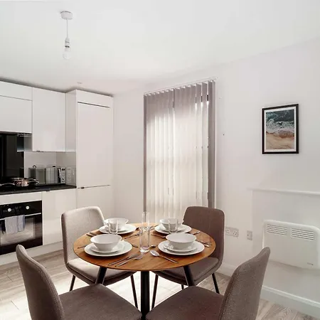 Lägenhet Contemporary 2bed Near Etihad *