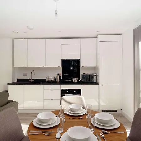 Lägenhet Contemporary 2bed Near Etihad