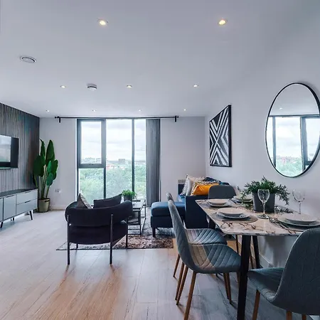 Apartamento Luxury 1br Self Check-in 10mins To Centre