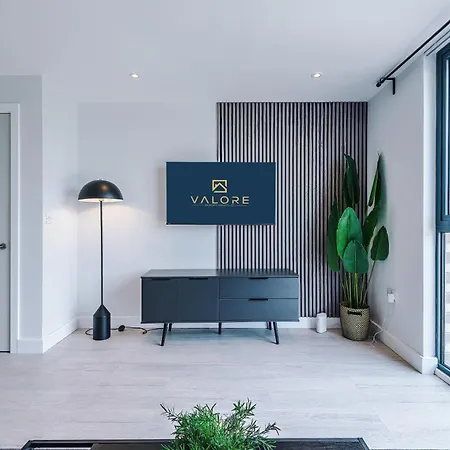 Luxury 1br Self Check-in 10mins To Centre * Mánchester