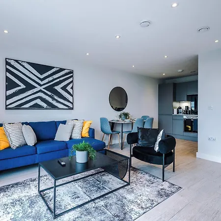 Luxury 1br Self Check-in 10mins To Centre Apartamento