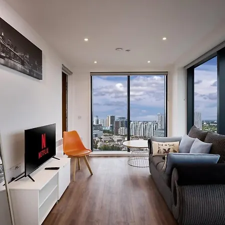 Apartamento 2 Bed Ensuite With Fantastic Night View And Old Trafford Stadium *