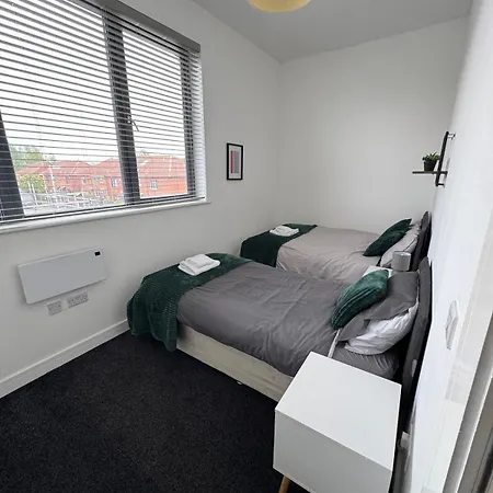 Apartmán Salford Quays Modern 2br