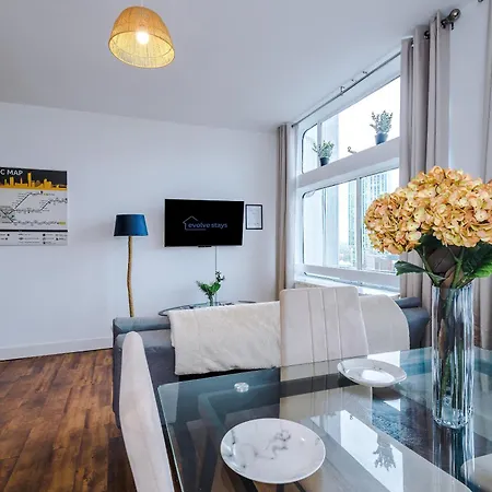 2br Heights Sleeps 7 Parking & Wifi * Manchester