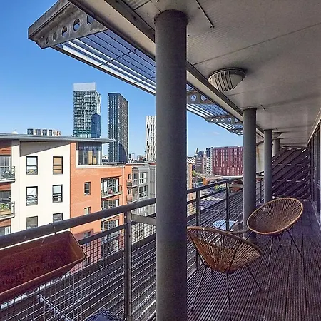 Apartamento Luxury 2-bed Penthouse In Deansgate I Free Parking