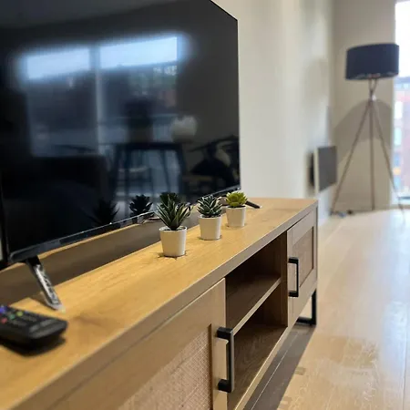 Lägenhet Joyful Group - Deansgate 2br Chic Gardens *