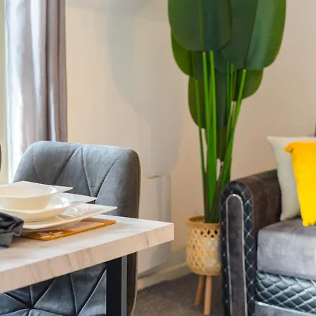 Apartman Modern 3-bedroom Near Centre Manchester
