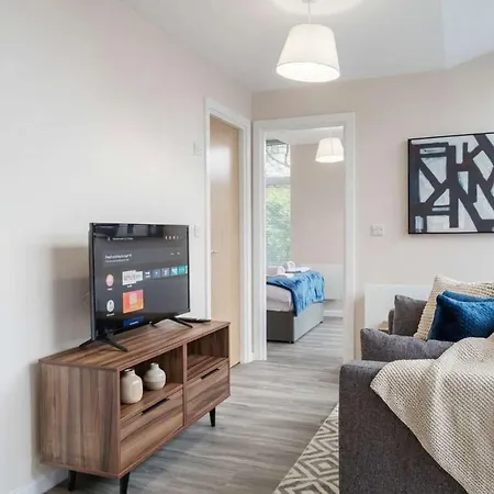 Bright 1 Bed - Sleeps 2 شقة