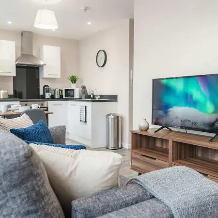 Bright 1 Bed - Sleeps 2 شقة
