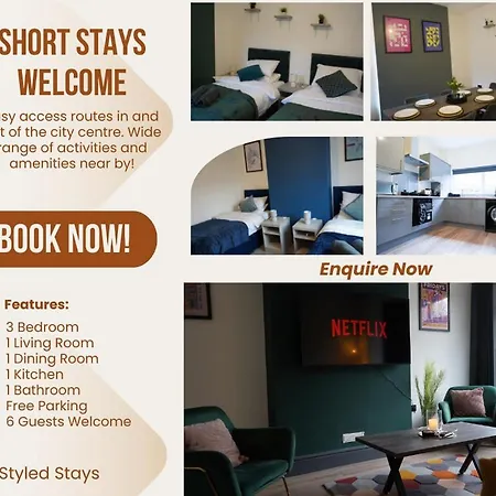 Spacious 3-bedroom Near Centre With Parking *