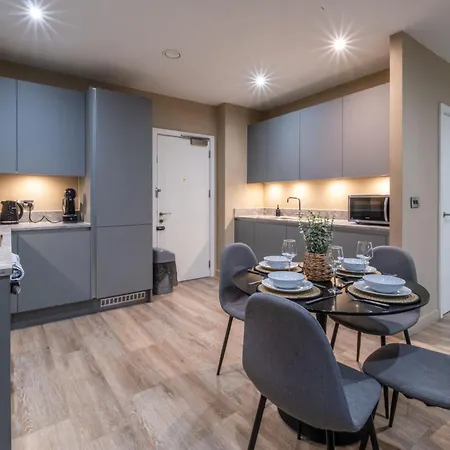 Stylish Townhouse, Parking, Near Ao Arena Manchester