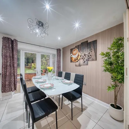 Modern 3br Sleeps 7 Parking Nyaraló Manchester