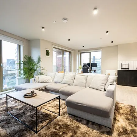 Apartamento Chic 2bed Near Castlefield Canals-4min To Station *