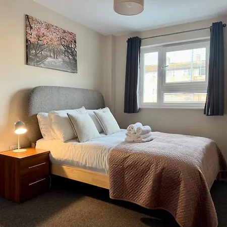 Appartement Stylish Flat With 2 Double Beds - Pass The Keys