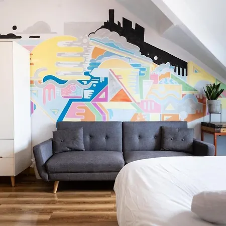 Apartmán Vibrant 3 Bedroom Art Duplex Spacious & Unique
