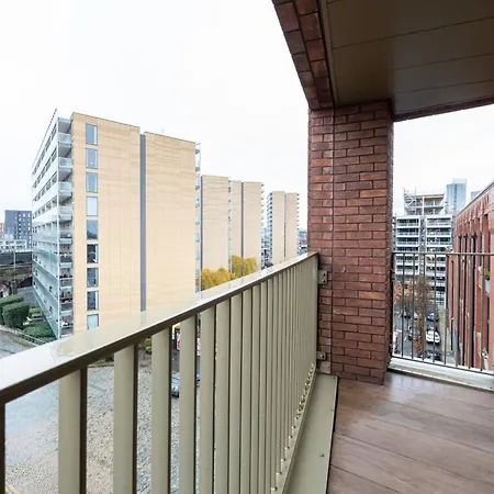 شقة Chic 2bed Near Castlefield Canals-4min To Station