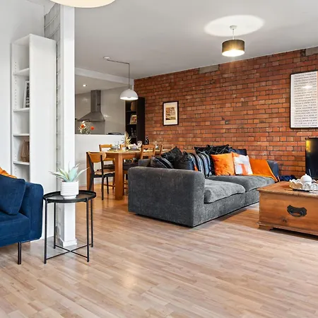 דירה Rooftops View, Northern Quarter, Balcony מנצ'סטר